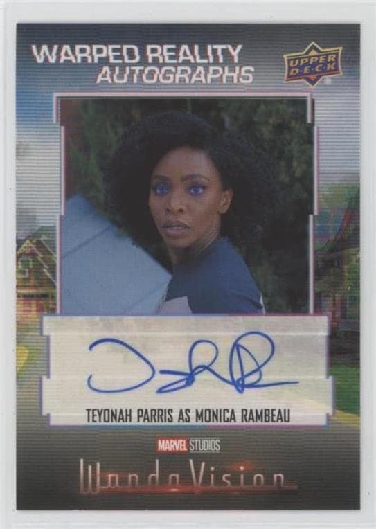 Teyonah Parris as Monica Rambeau #WRA-TP2 — 2022 Upper Deck Marvel Studios' WandaVision
