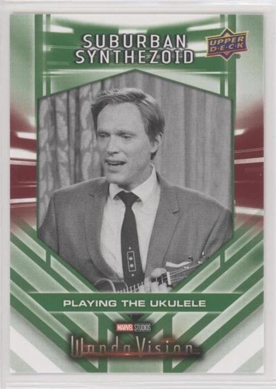 Playing the Ukelele #WS-4 — 2022 Upper Deck Marvel Studios' WandaVision