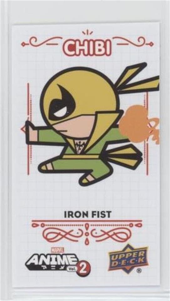Iron Fist #15 OF 65 — 2023 Upper Deck Marvel Anime