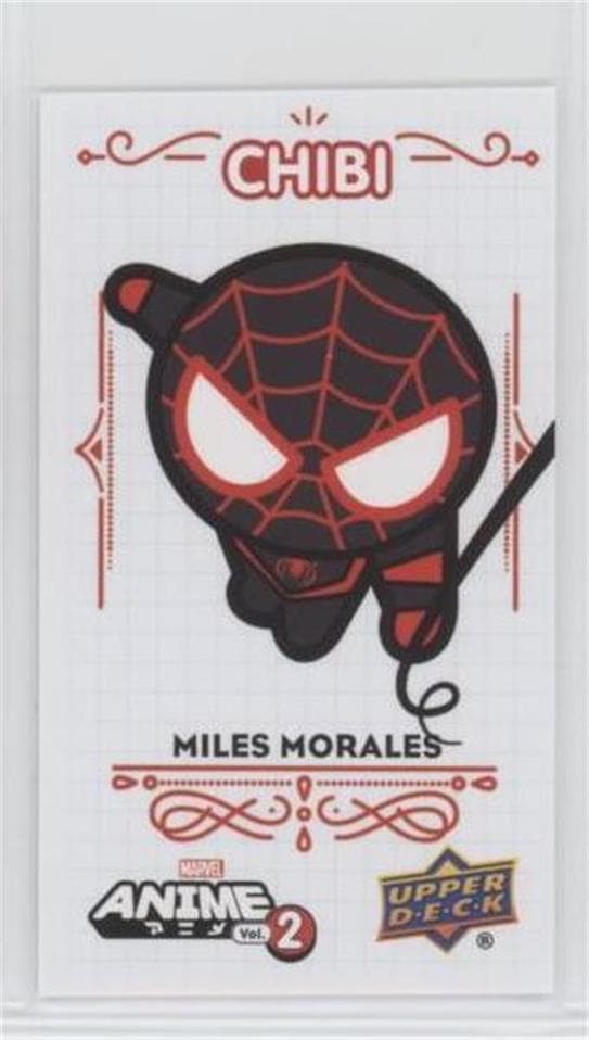 Miles Morales #18 OF 65 — 2023 Upper Deck Marvel Anime
