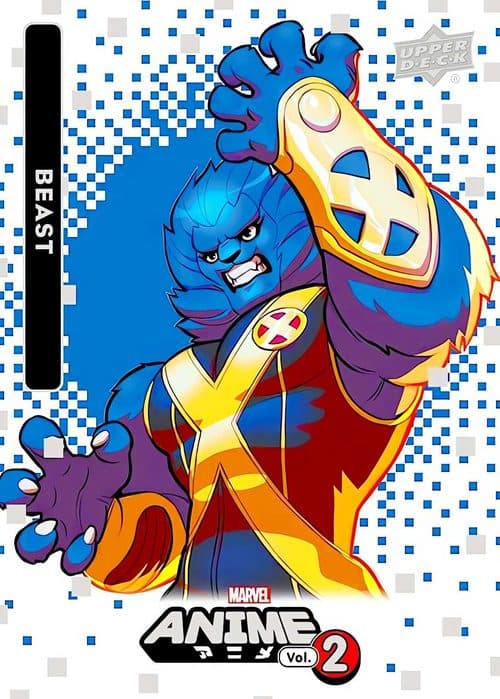 Beast #2 — 2023 Upper Deck Marvel Anime