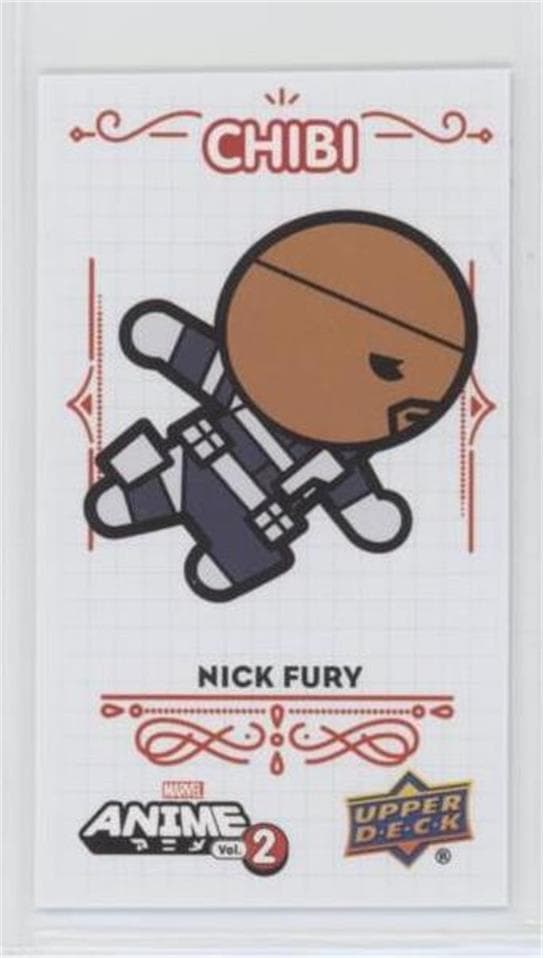 Nick Fury #20 OF 65 — 2023 Upper Deck Marvel Anime