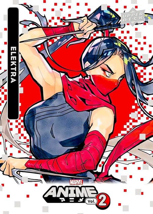 Elektra #21 — 2023 Upper Deck Marvel Anime