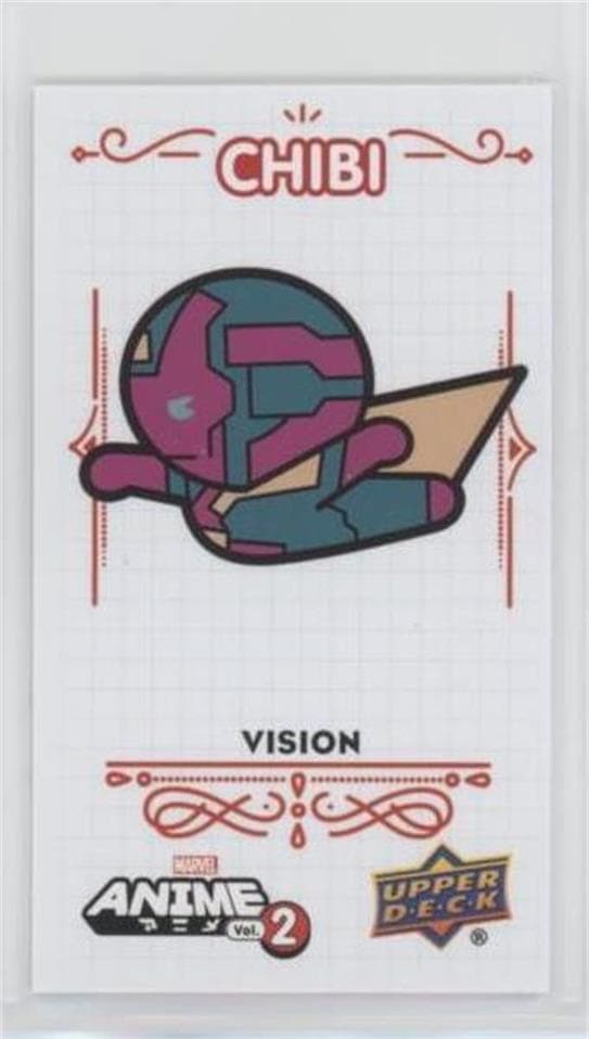 Vision #28 OF 65 — 2023 Upper Deck Marvel Anime