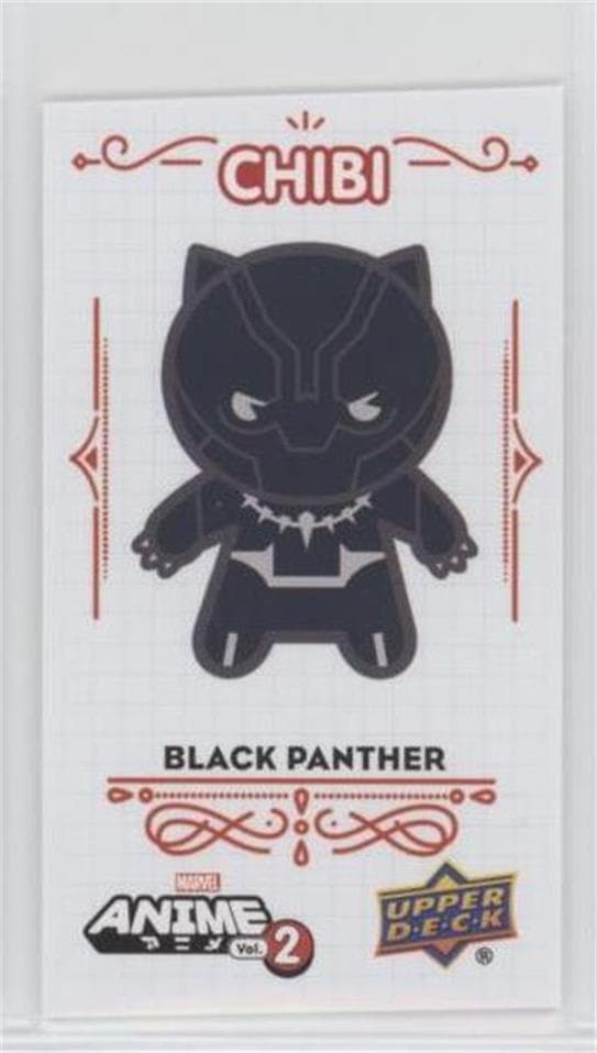 Black Panther #2 OF 65 — 2023 Upper Deck Marvel Anime