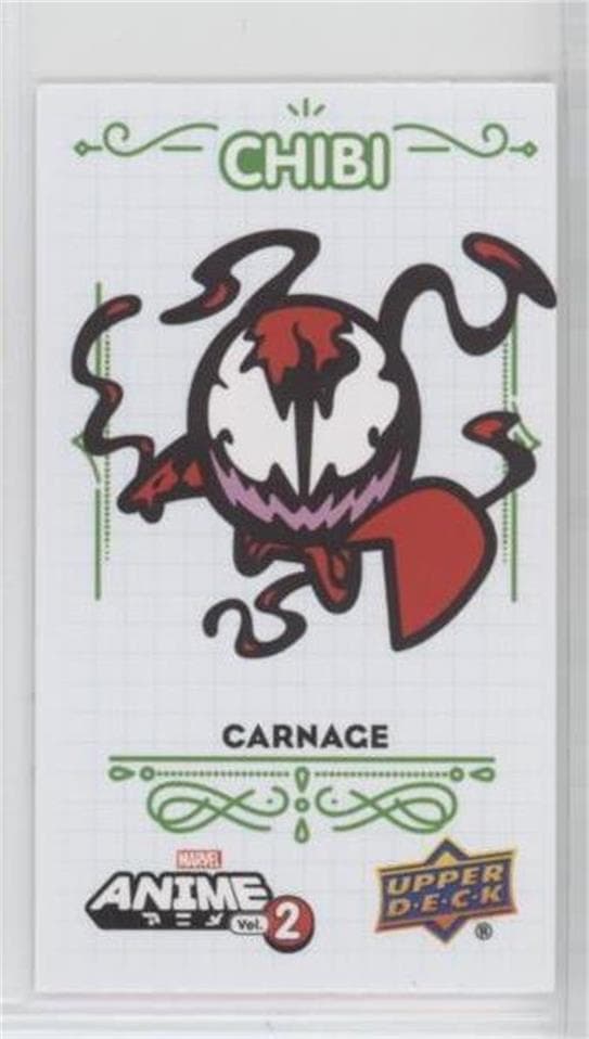 Carnage #33 OF 65 — 2023 Upper Deck Marvel Anime