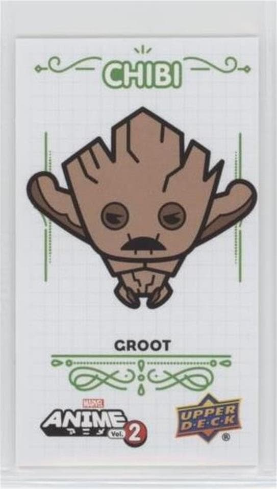 Groot #36 OF 65 — 2023 Upper Deck Marvel Anime