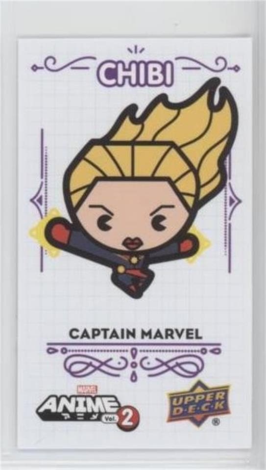 Captain Marvel #52 OF 65 — 2023 Upper Deck Marvel Anime
