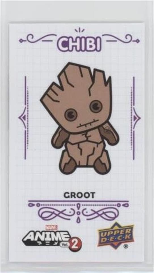 Groot #56 OF 65 — 2023 Upper Deck Marvel Anime