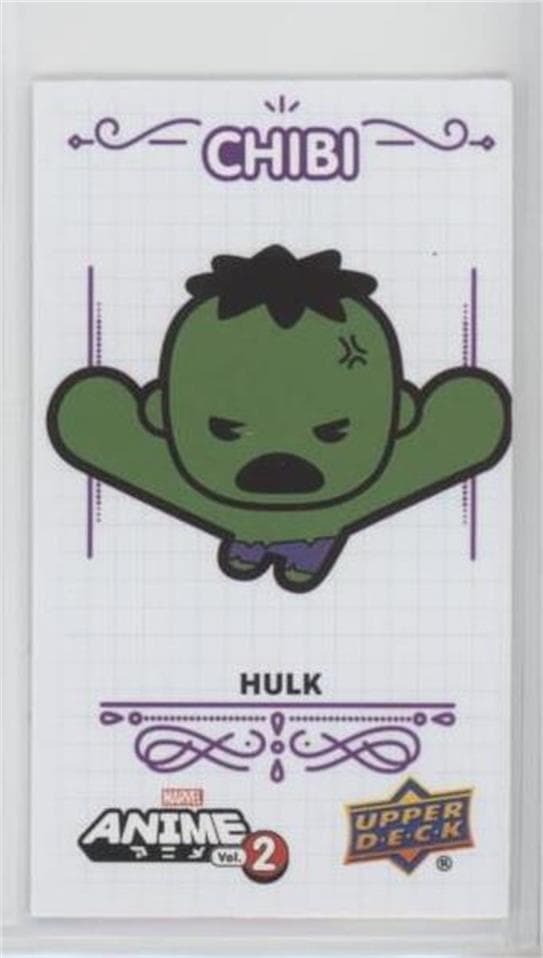 Hulk #57 OF 65 — 2023 Upper Deck Marvel Anime
