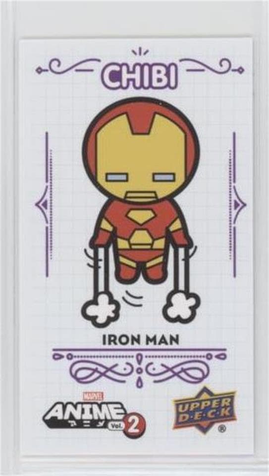 Iron Man #58 OF 65 — 2023 Upper Deck Marvel Anime