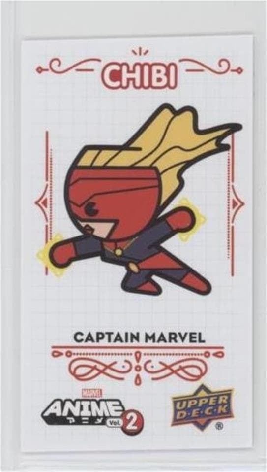 Captain Marvel #5 OF 65 — 2023 Upper Deck Marvel Anime