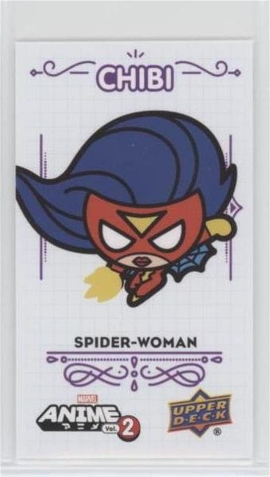 Spider-Woman #60 OF 65 — 2023 Upper Deck Marvel Anime