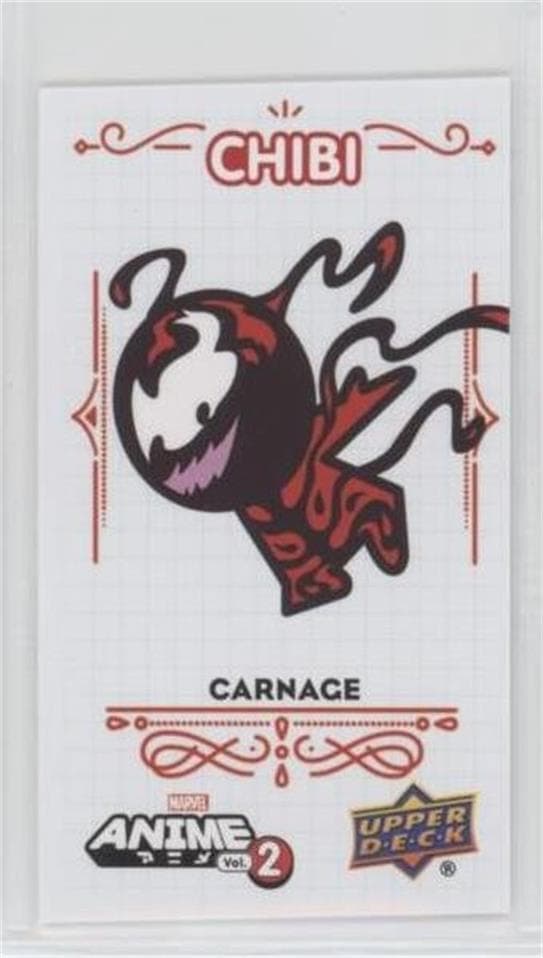 Carnage #6 OF 65 — 2023 Upper Deck Marvel Anime