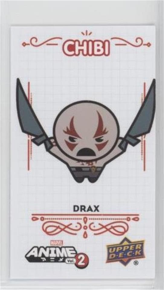 Drax #9 OF 65 — 2023 Upper Deck Marvel Anime