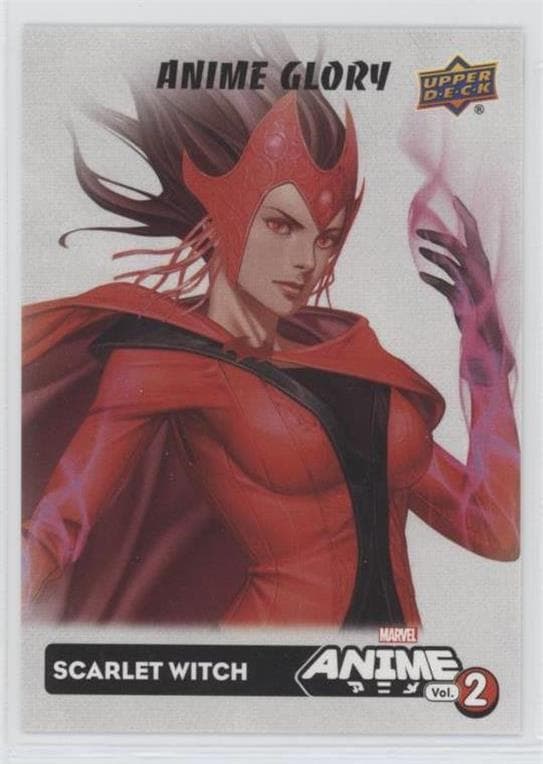 Scarlet Witch #AH-5 — 2023 Upper Deck Marvel Anime