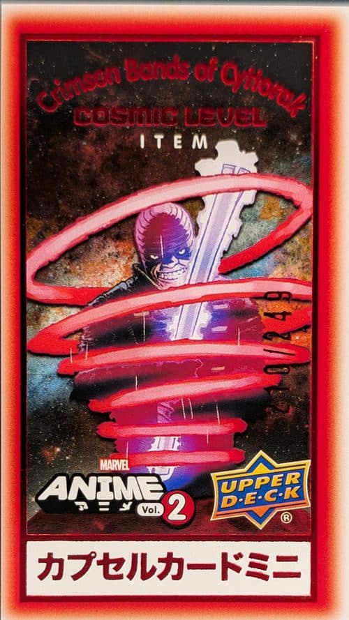 Crimson Bands of Cyttorak #CM-10 — 2023 Upper Deck Marvel Anime
