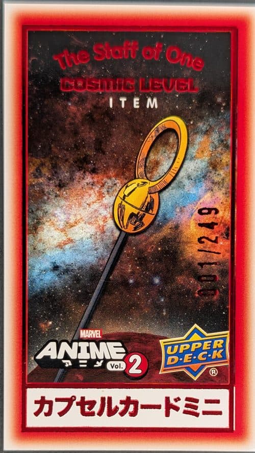 The Staff of One #CM-22 — 2023 Upper Deck Marvel Anime
