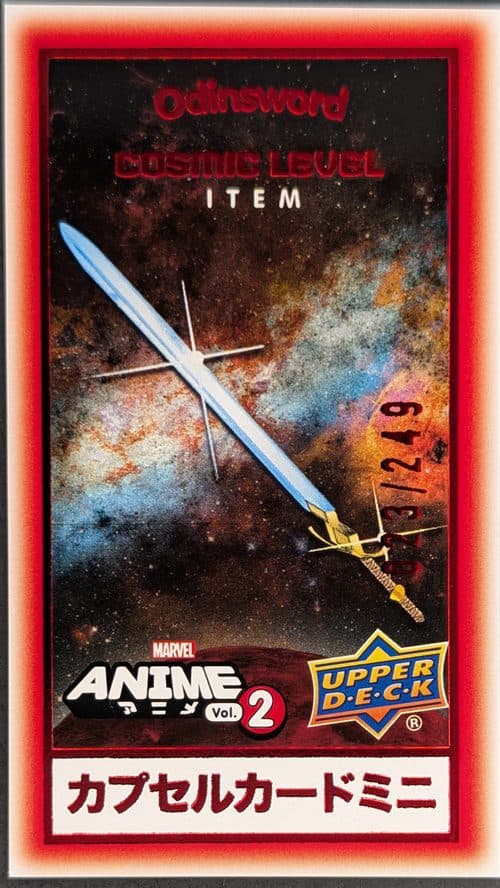 Odinsword #CM-23 — 2023 Upper Deck Marvel Anime