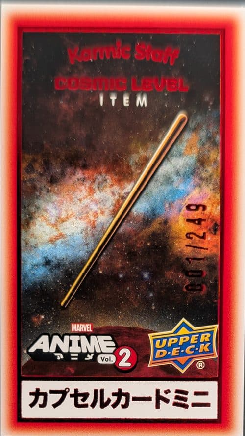 Karmic Staff #CM-3 — 2023 Upper Deck Marvel Anime