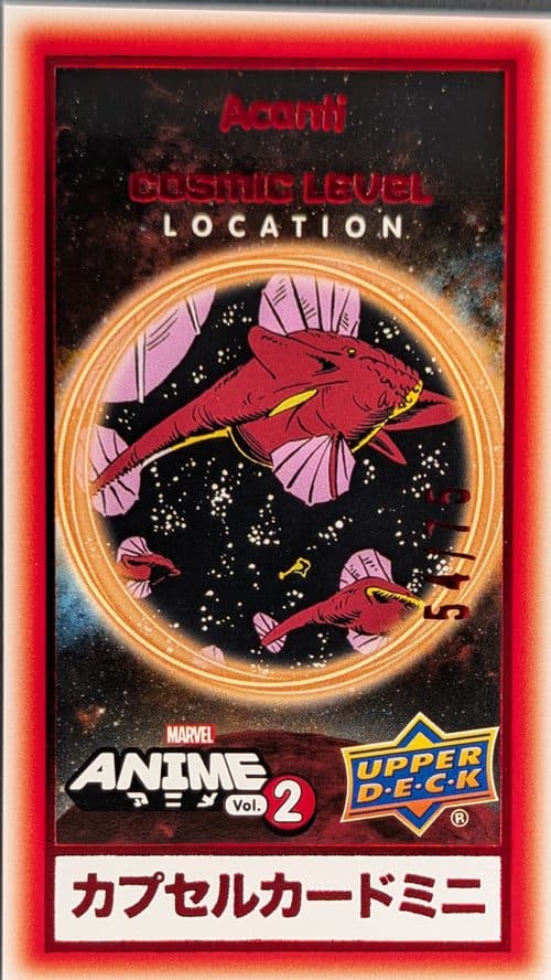 Acanti #CM-33 — 2023 Upper Deck Marvel Anime