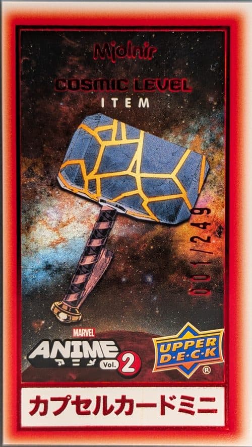 Mjolnir #CM-5 — 2023 Upper Deck Marvel Anime