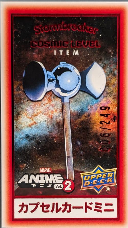Stormbreaker #CM-6 — 2023 Upper Deck Marvel Anime
