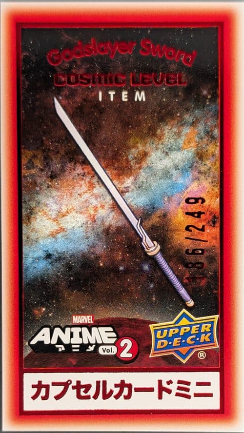 Godslayer Sword #CM-9 — 2023 Upper Deck Marvel Anime