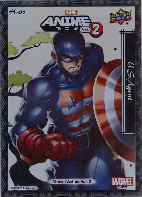 US Agent #H-01 — 2023 Upper Deck Marvel Anime
