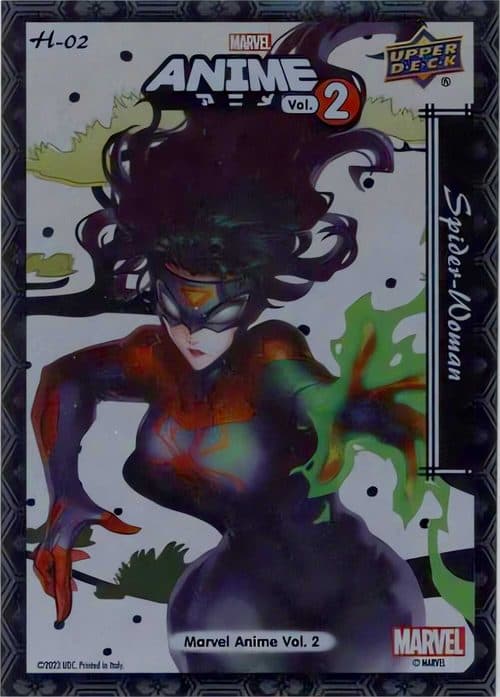 Spider-Woman #H-02 — 2023 Upper Deck Marvel Anime
