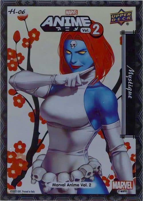 Mystique #H-06 — 2023 Upper Deck Marvel Anime