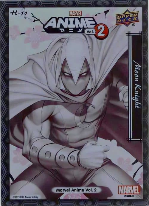Moon Knight #H-11 — 2023 Upper Deck Marvel Anime