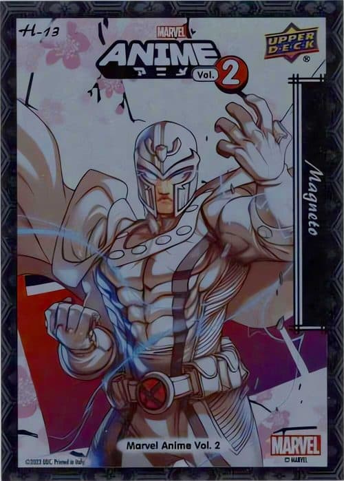 Magneto #H-13 — 2023 Upper Deck Marvel Anime