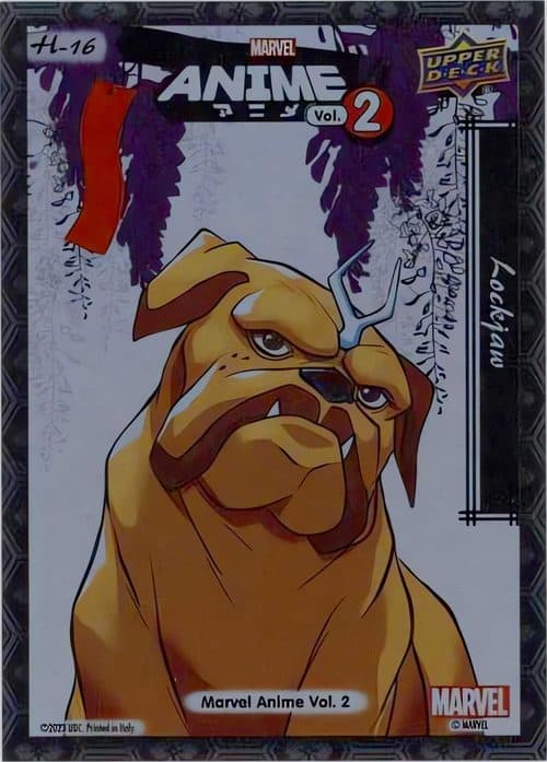 Lockjaw #H-16 — 2023 Upper Deck Marvel Anime