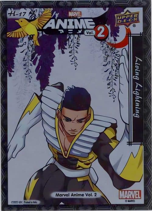 Living Lightning #H-17 — 2023 Upper Deck Marvel Anime