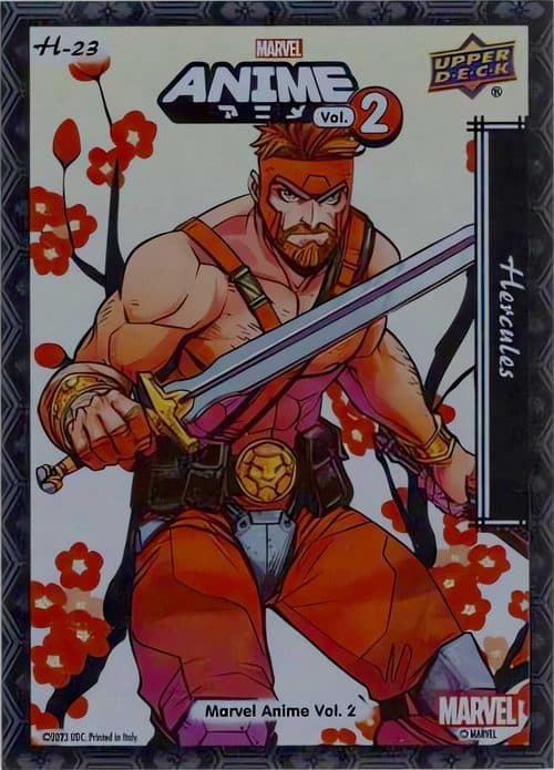 Hercules #H-23 — 2023 Upper Deck Marvel Anime