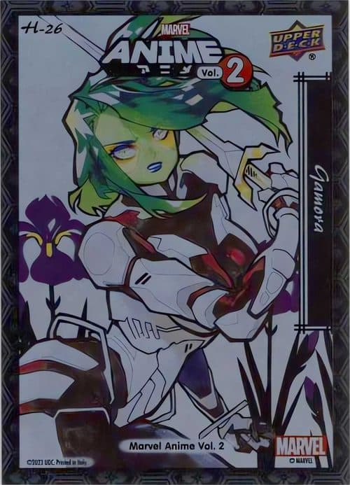 Gamora #H-26 — 2023 Upper Deck Marvel Anime