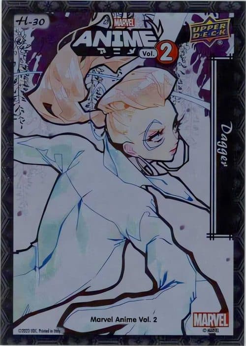 Dagger #H-30 — 2023 Upper Deck Marvel Anime