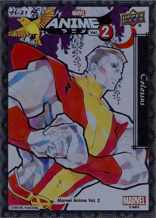 Colossus #H-31 — 2023 Upper Deck Marvel Anime