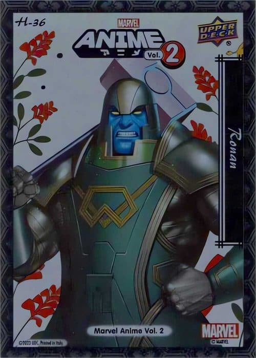Ronan #H-36 — 2023 Upper Deck Marvel Anime