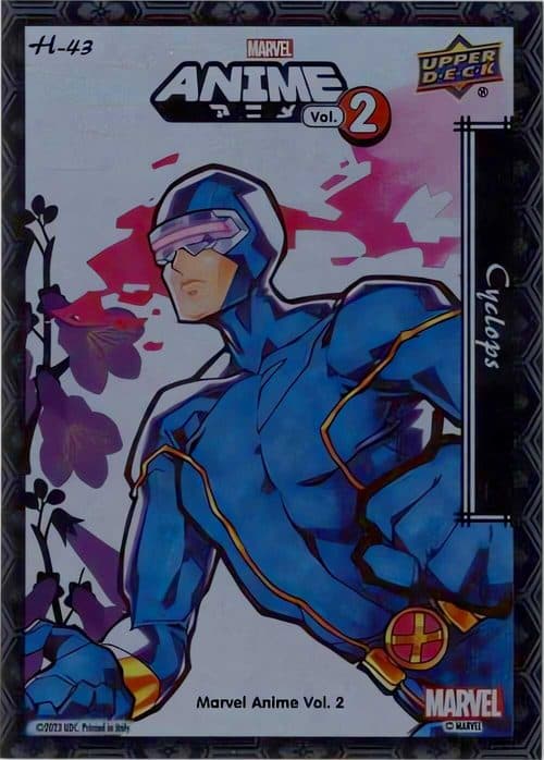 Cyclops #H-43 — 2023 Upper Deck Marvel Anime