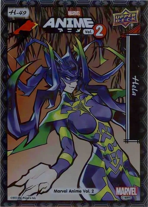 Hela #H-49 — 2023 Upper Deck Marvel Anime