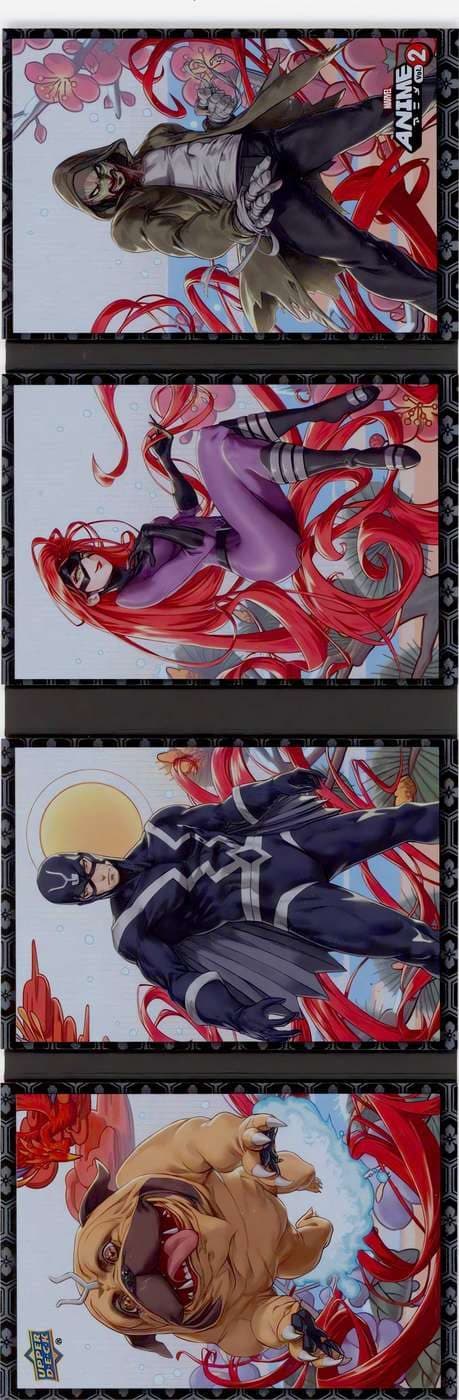 Inhumans #HB-09 — 2023 Upper Deck Marvel Anime