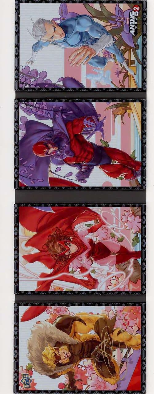 Brotherhood of Mutants - Han-Yuan Yu #HBA-11 — 2023 Upper Deck Marvel Anime