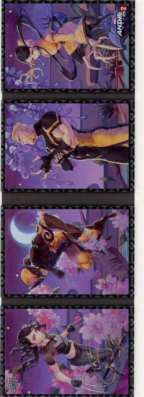 The Wolverines - Han-Yuan Yu #HBA-12 — 2023 Upper Deck Marvel Anime