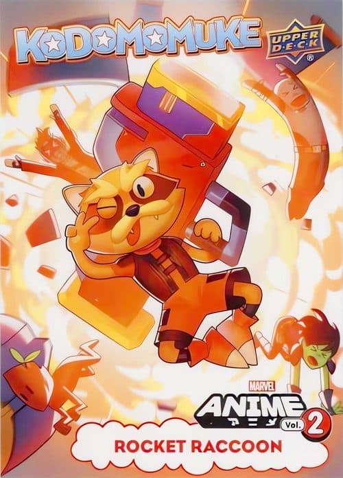 Rocket Raccoon #K-21 — 2023 Upper Deck Marvel Anime