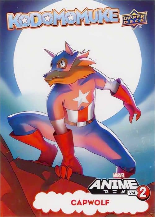 Capwolf #K-30 — 2023 Upper Deck Marvel Anime