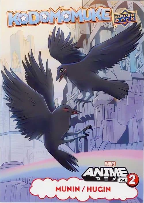 Munin/ Hugin #K-5 — 2023 Upper Deck Marvel Anime