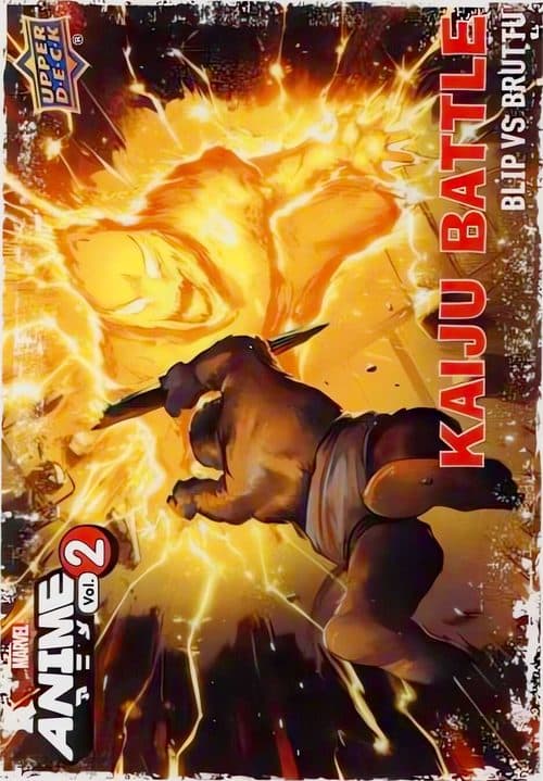 Blip vs Bruttu #KB-01 — 2023 Upper Deck Marvel Anime