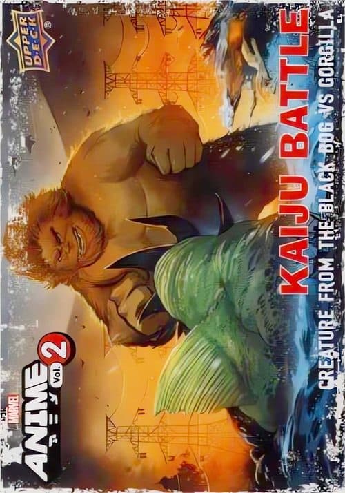 Creature from the Black Bog vs Gorgilla #KB-07 — 2023 Upper Deck Marvel Anime